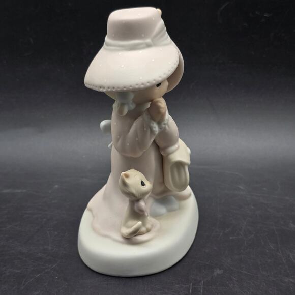 Precious Moments 1983 To A Very Special Mom Jonathan & David Mom with Cat - Picture 2 of 8